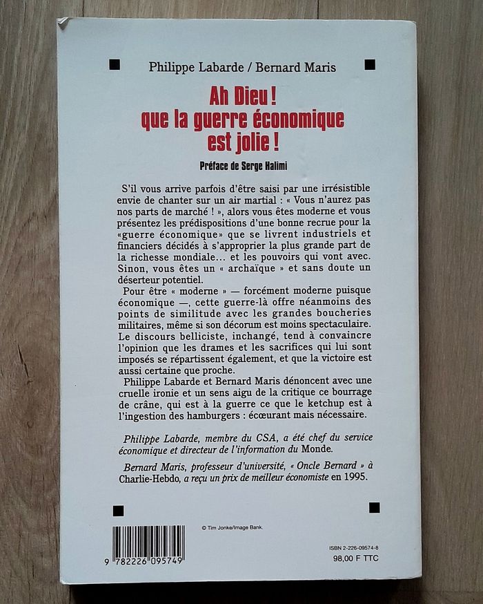 Philippe Labarde - Ah Dieu ! que la guerre économique est jolie ! - photo numéro 5