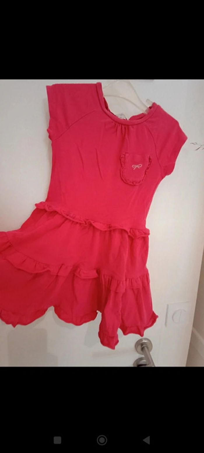 Jolie robe patineuse Lili gaufrette 3 ans