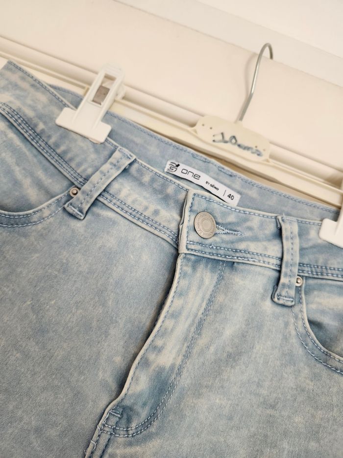 Jean Gemo bleu clair taille L - photo numéro 2