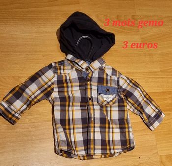 Chemise 3 mois