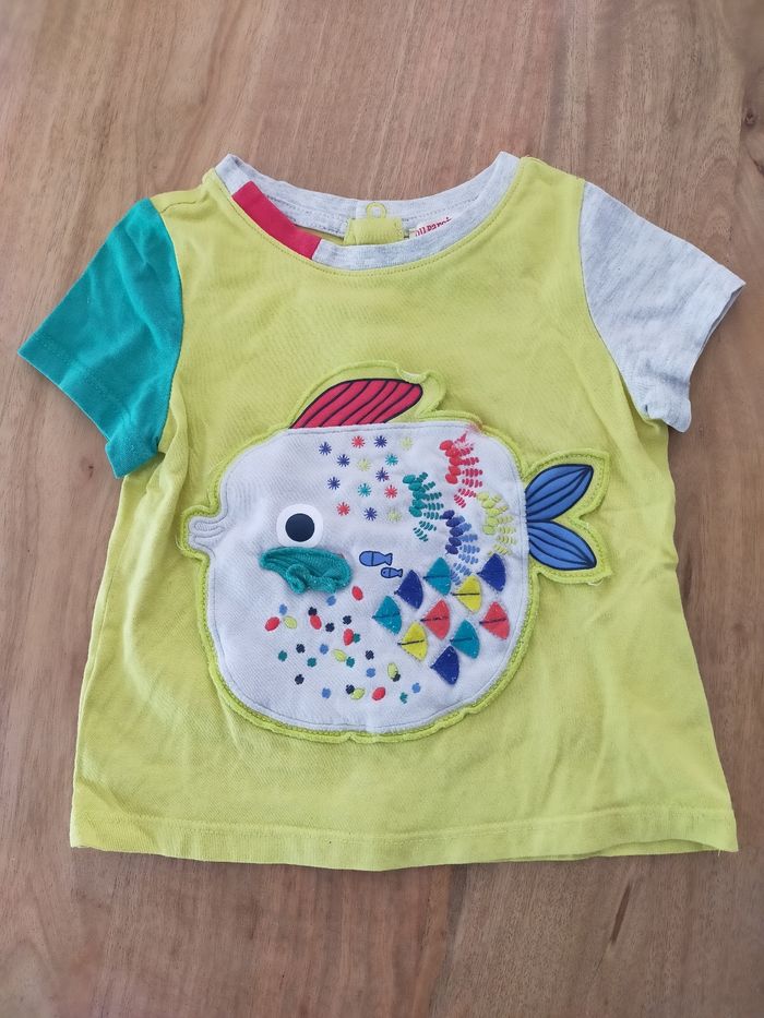 Lot de 3 t-shirts mer 18 mois - photo numéro 4