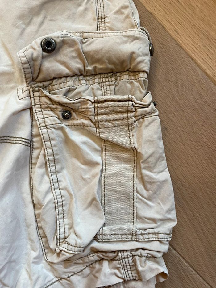 Short beige cargo - Tokyo Laundry - M - photo numéro 4