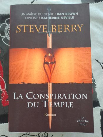 Livre La Conspiration du Temple, Steve Berry