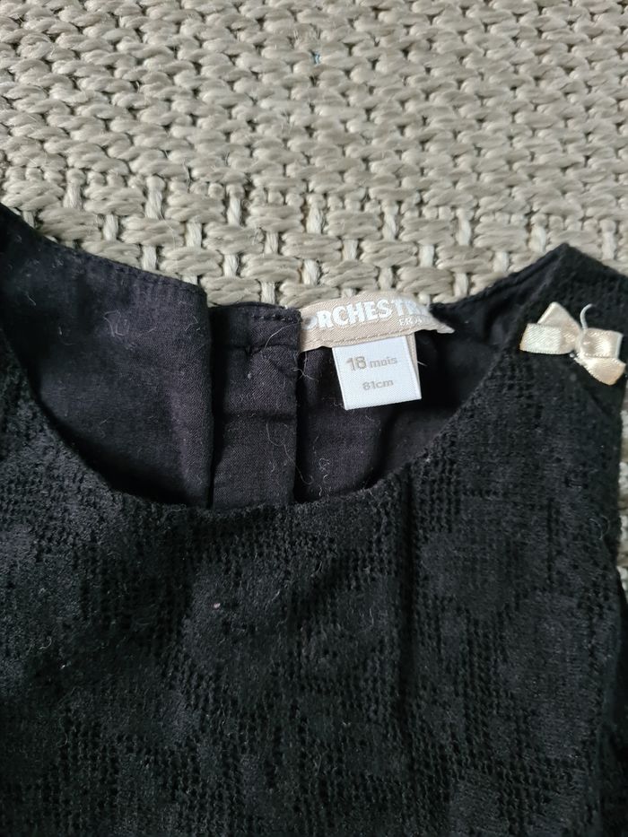 Robe mi longue noire avec volants - 18 mois - photo numéro 10