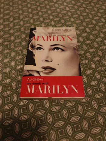 Livre Une semaine avec Marilyn