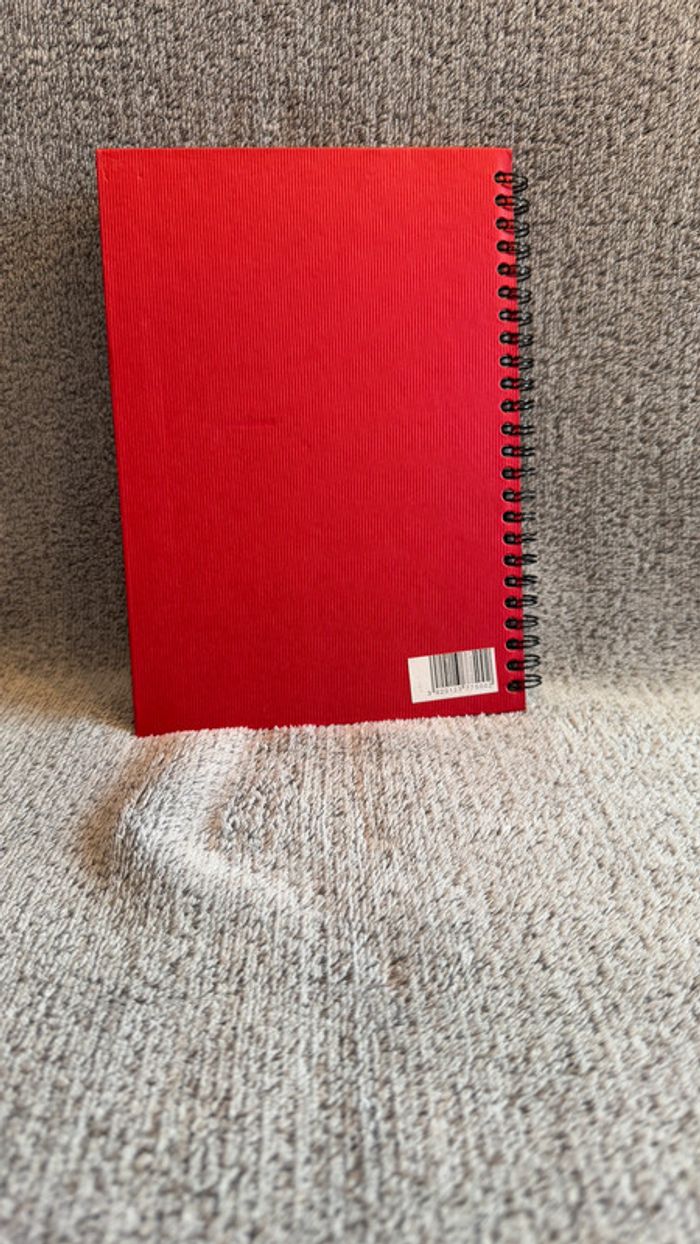 Répertoire spirale A5 couverture rouge - photo numéro 6