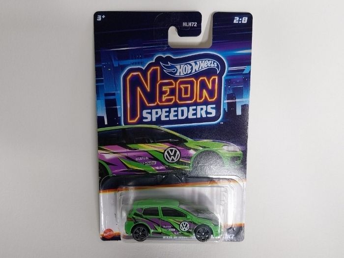 Hot Wheels Volkswagen Golf MK7 Neon Speeder