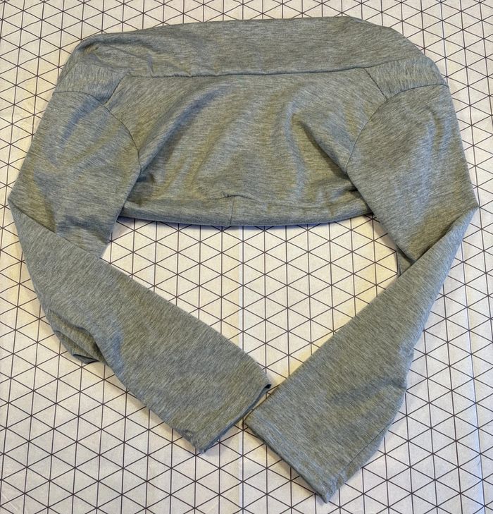 Bolero 14 ans gris chiné - photo numéro 3