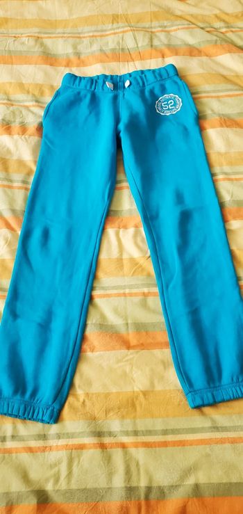 Bas de jogging bleu 12 ans 152cm