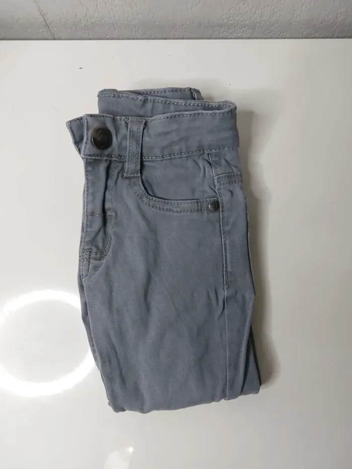 Pantalon jeans slim gris "Orchestra" - photo numéro 3
