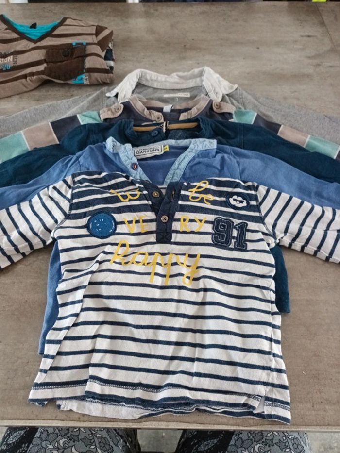 Lot 5 tshirt ml 3 ans