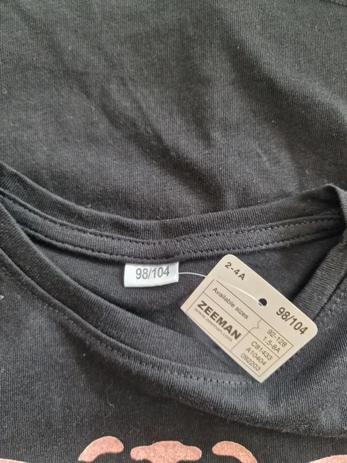 Zeeman - Tee-shirt manches longues - Halloween - Neuf avec étiquette ! (4 ans) - photo numéro 5