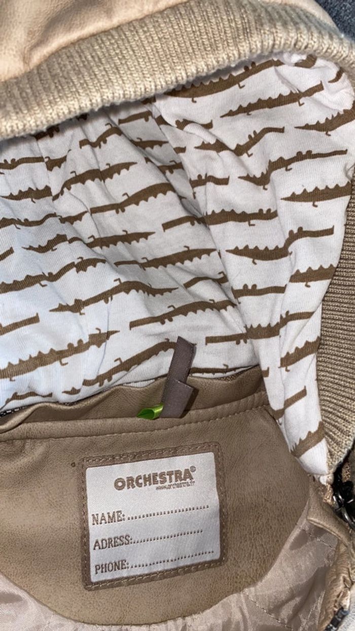 Veste simili cuir 9 mois - photo numéro 2