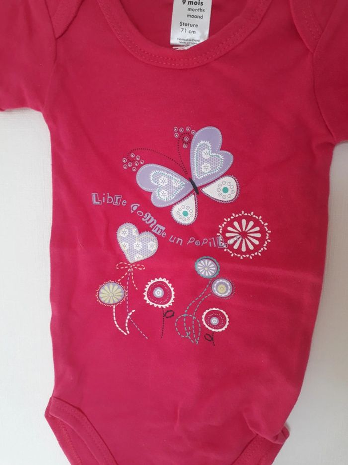 Body rose - 9 mois - photo numéro 2