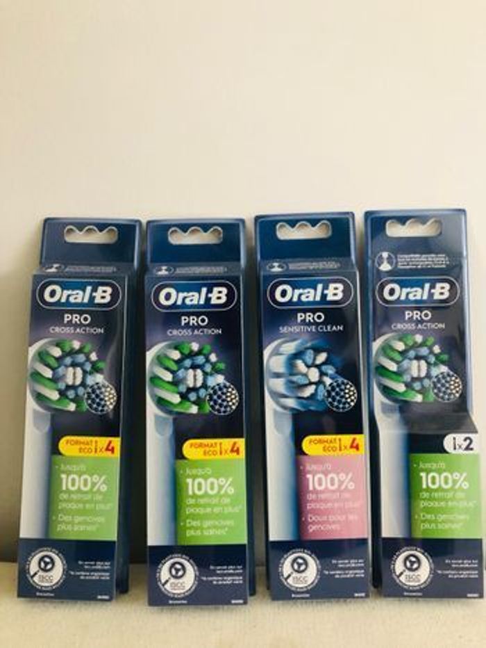 Lot de 4 packs de brossettes oral b pro - photo numéro 3