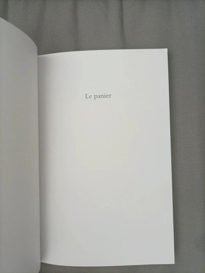 Livre " Le panier" - photo numéro 2