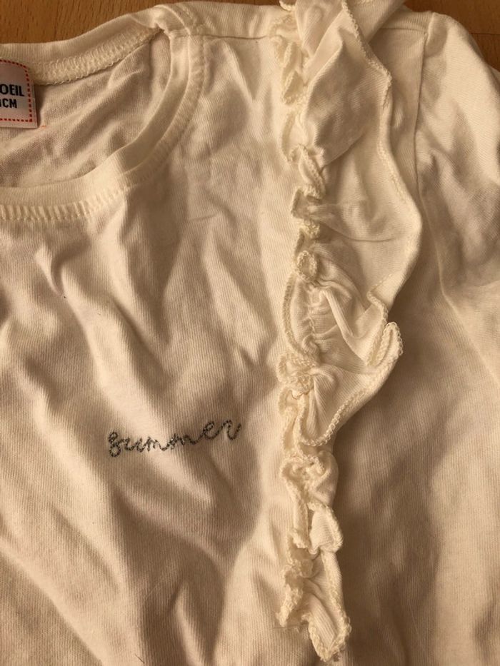 T-shirt blanc TAO - photo numéro 4