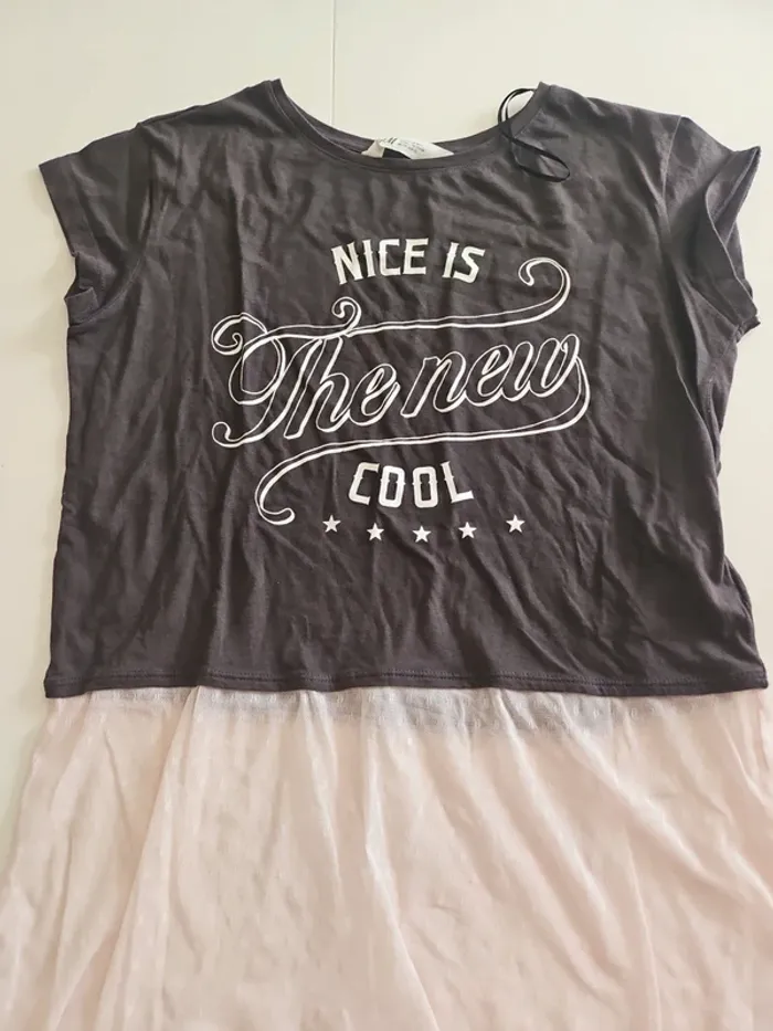 T-shirt long H&M