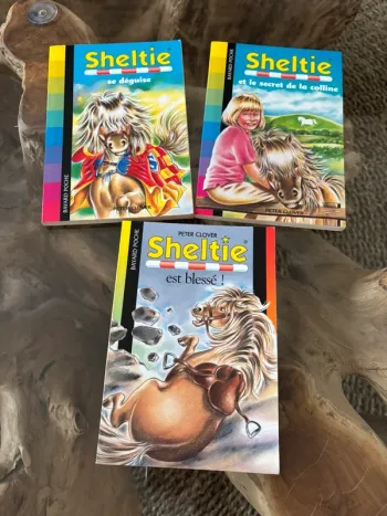 Lot de 3 livres Sheltie