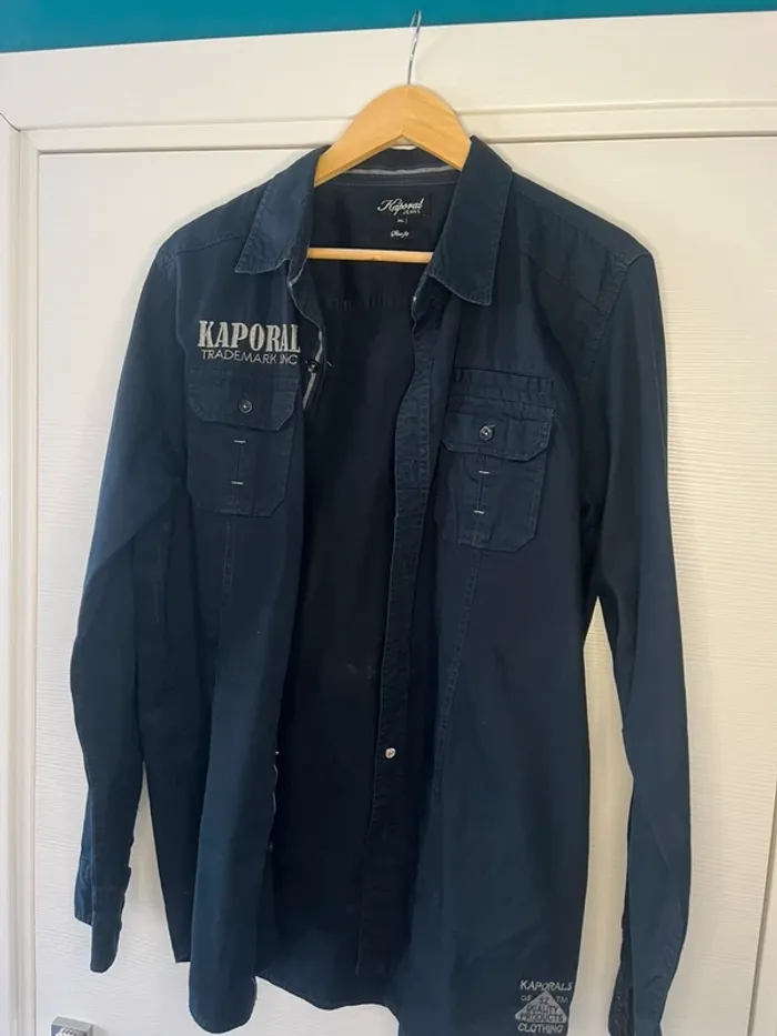 🔹 Chemise Bleu Marine – Kaporal 🔹 - photo numéro 3