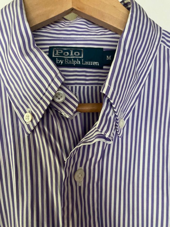 Chemise rayé Polo de Ralph Lauren taille M neuve - photo numéro 4