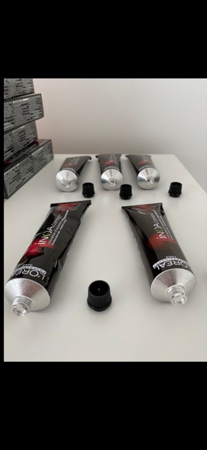 Lot tubes de coloration cheveux Inoa 6,64 - photo numéro 5