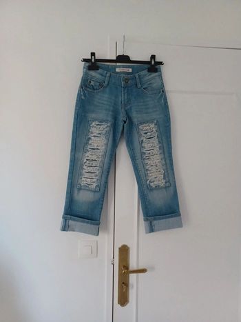Pantacourt jeans Taille XS 