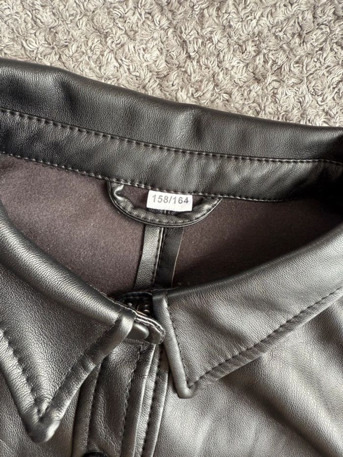 Veste longue similicuir (14 ans ) - photo numéro 3