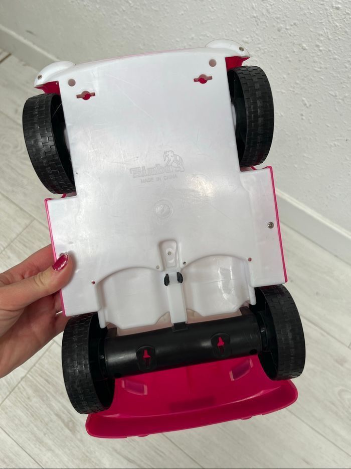 Voiture barbie rose Steffi - photo numéro 7