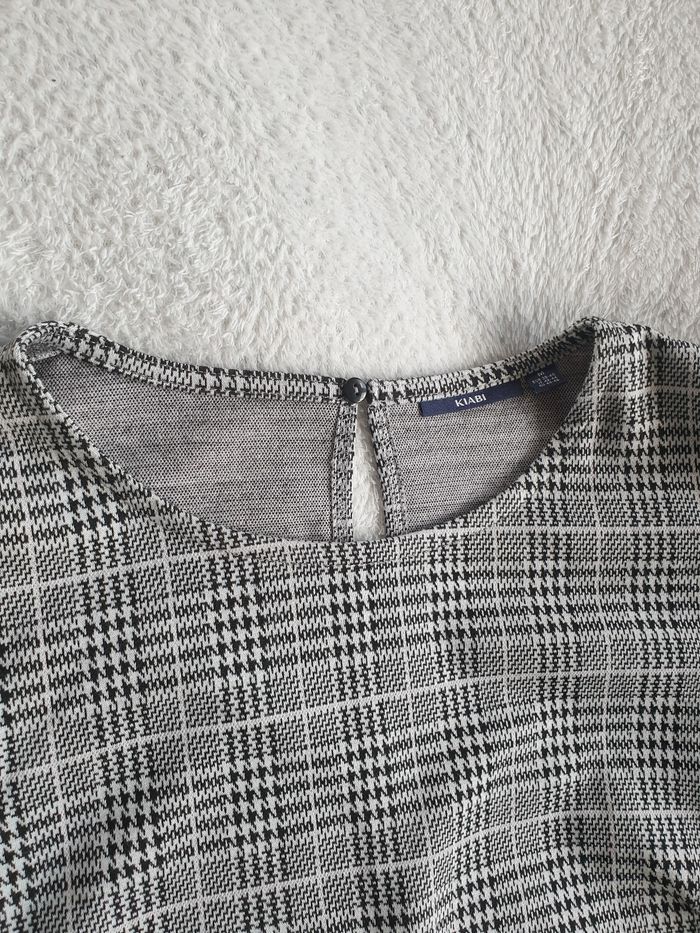 Robe M a carreaux noire et blanches neuve - photo numéro 2
