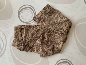 Pantacourt beige imprimé - 16 ans - Caprice de Fille