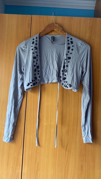 Gilet court a manche longue M