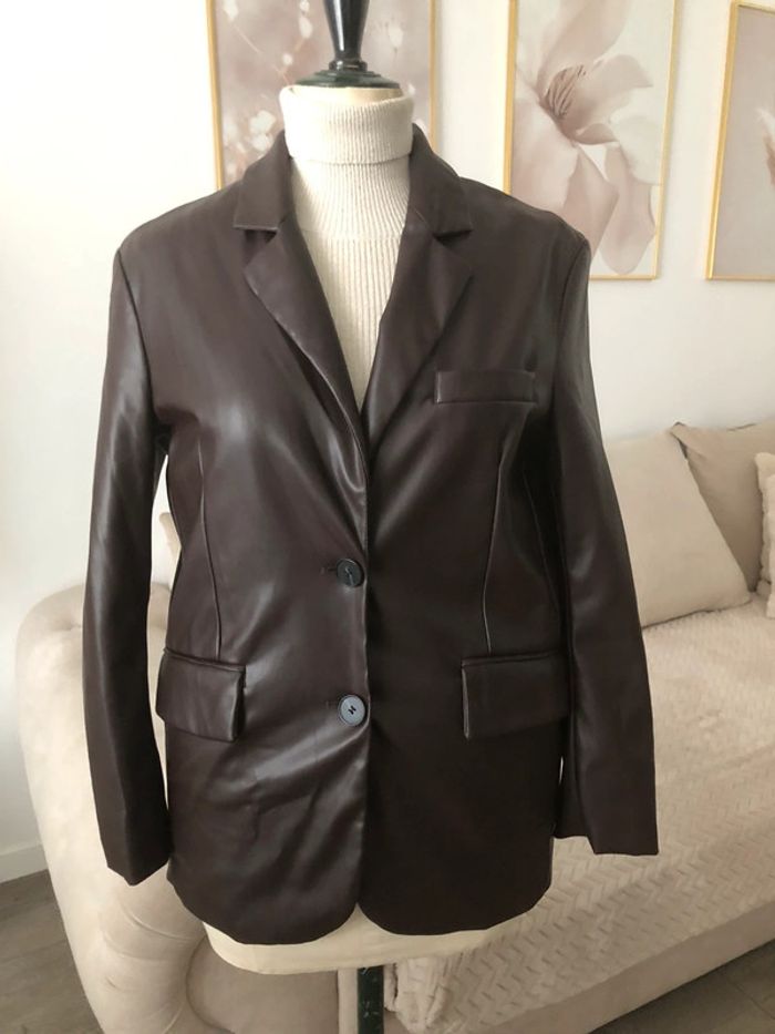 🌼Blazer simili cuir🌼
