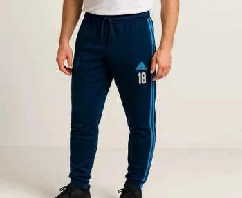 Jogging Adidas bleu homme taille M– Look sport & confort au top