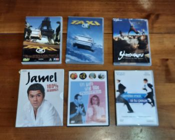 Lot de 6 DVD, bon état