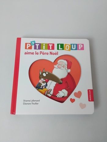PTIT LOUP aime le Père Noël Livre 🎅