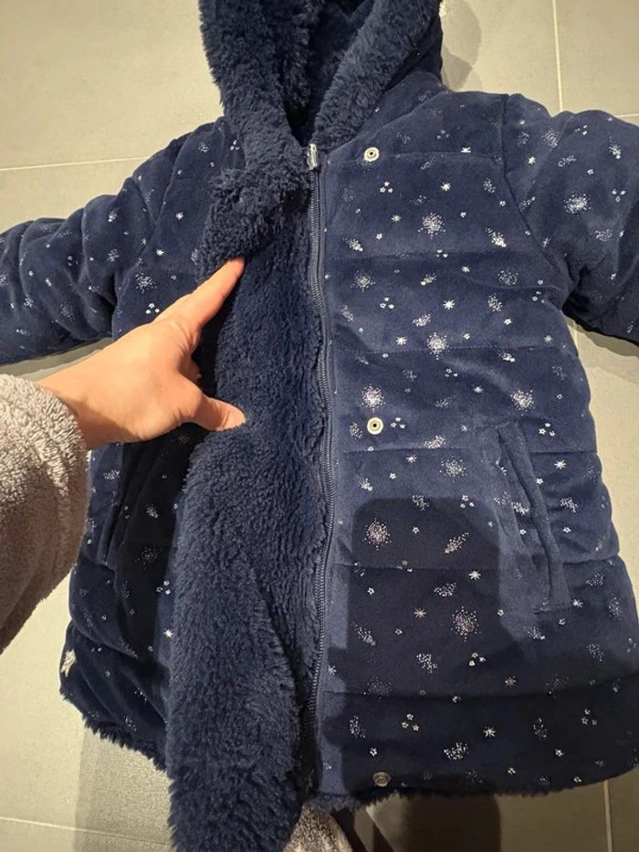 Manteau très chaud double face sergent major 5 ans - photo numéro 2