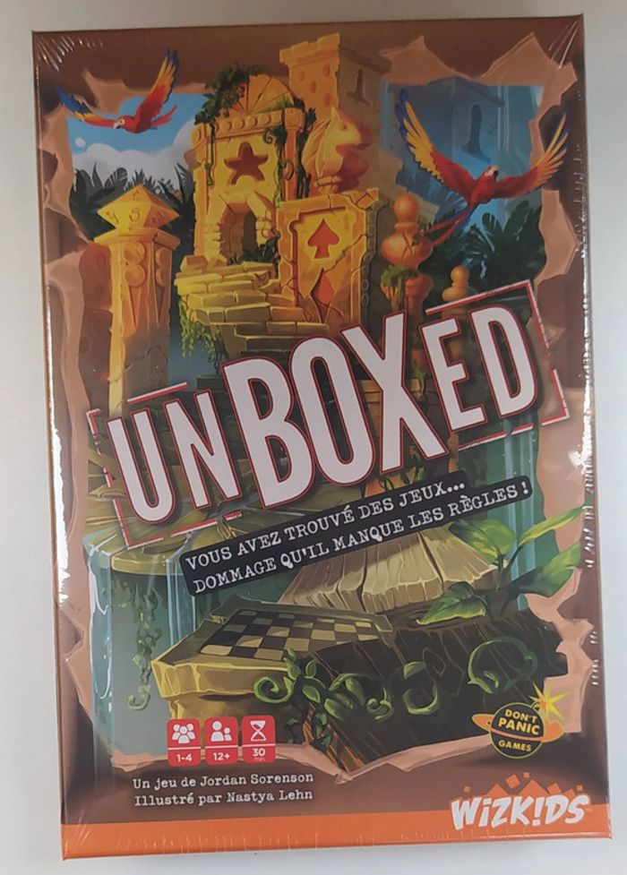 Unboxed - Jeu de société sous emballage