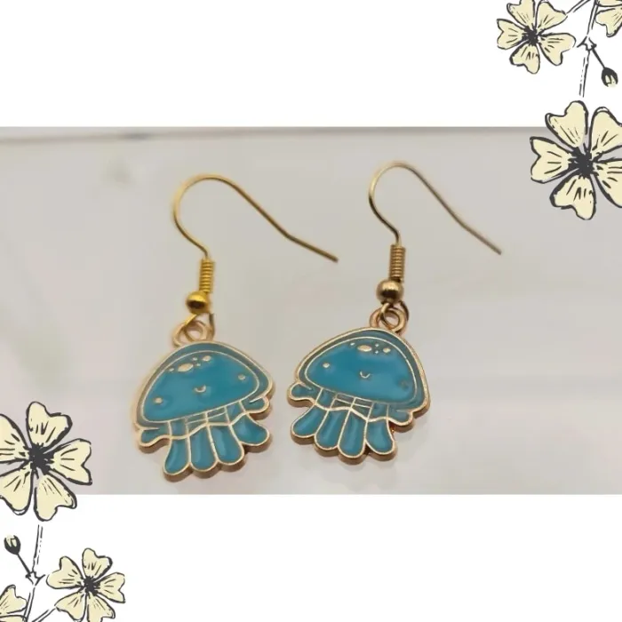 Boucles d'oreilles marines - photo numéro 3