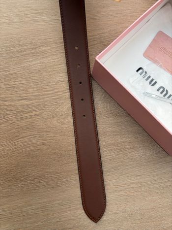 Ceinture en cuir taille 75 neuve 