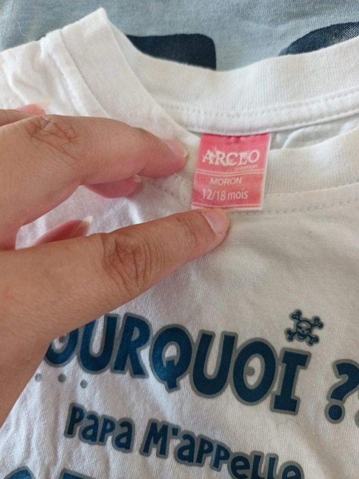 Lot tshirt - photo numéro 3