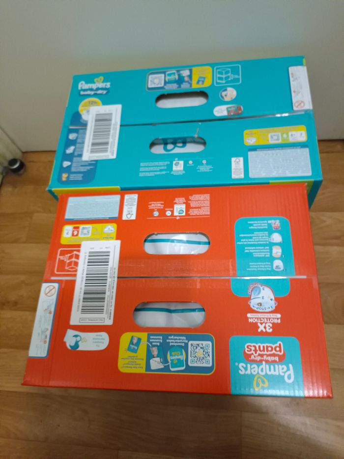 Lot de couches Pampers taille 6 - photo numéro 4