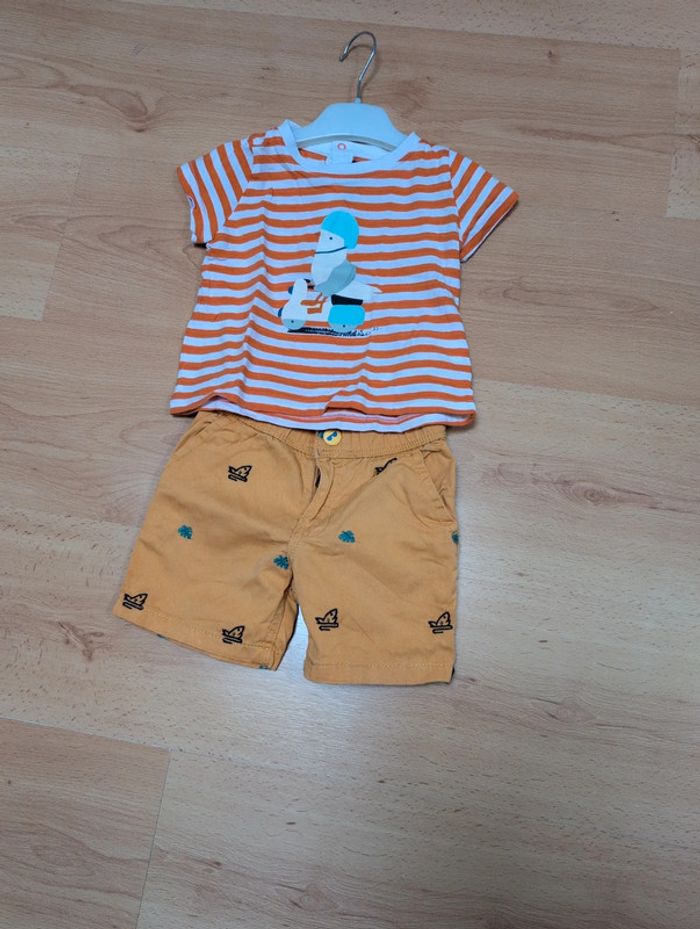 Ensemble tshirt, shirt et sweatshirt bébé garçon 24 mois Sergent Major - photo numéro 3