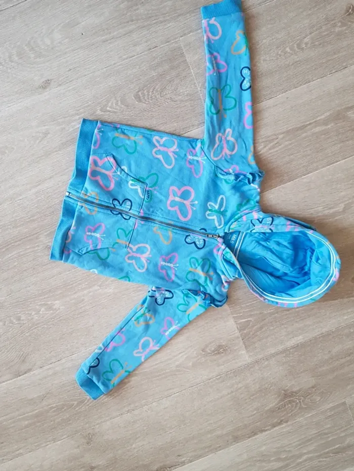 Gilet à capuche Marks&Spencer taille 3 ans - photo numéro 3