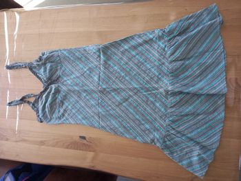 Robe d'été en coton bleue MIM T.38