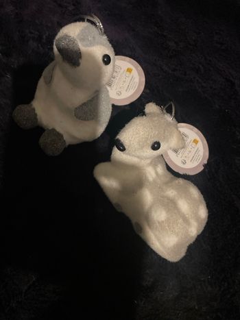 2 décorations de noël