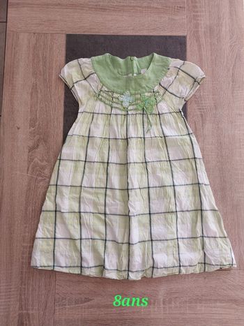 Jolie robe manches courtes 👧 Orchestra 8ans