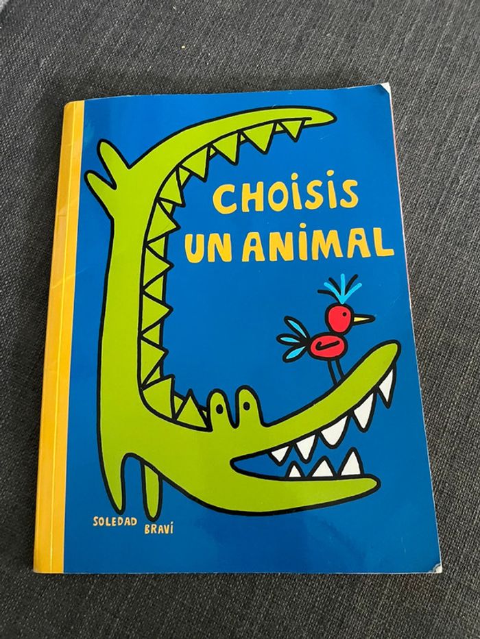 Album jeunesse Choisis un animal