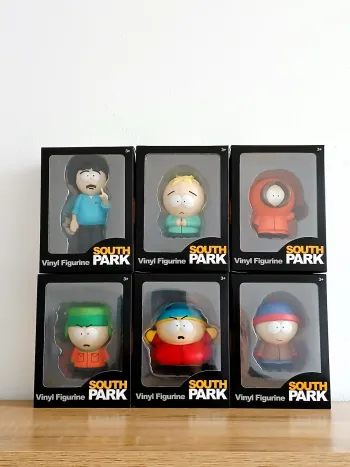 Lot de 6 figurines vinyles South Park Série complète