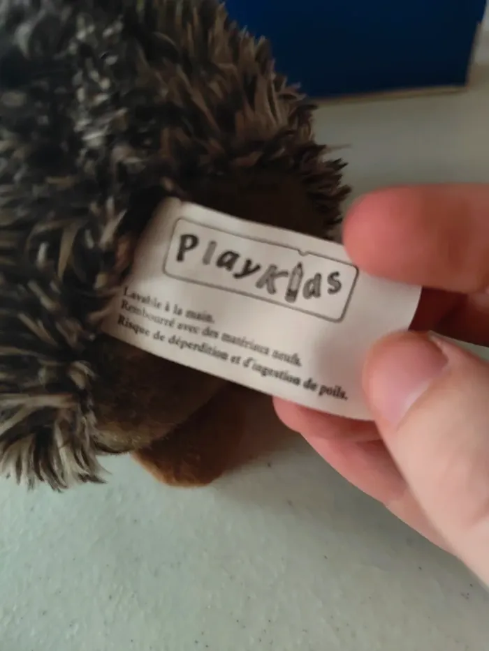 Peluche hérisson - photo numéro 4